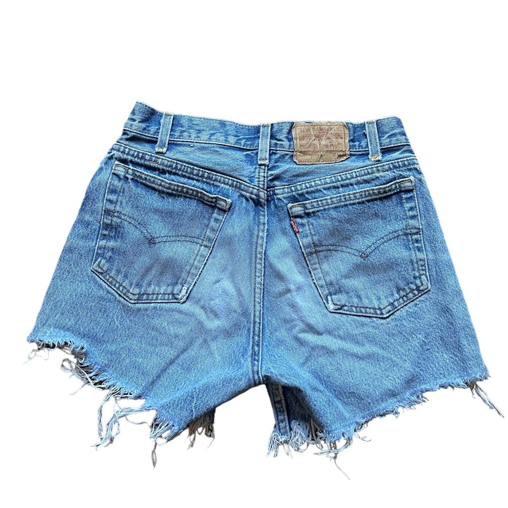 Vintage LEVI’S denim cut off 501 shorts